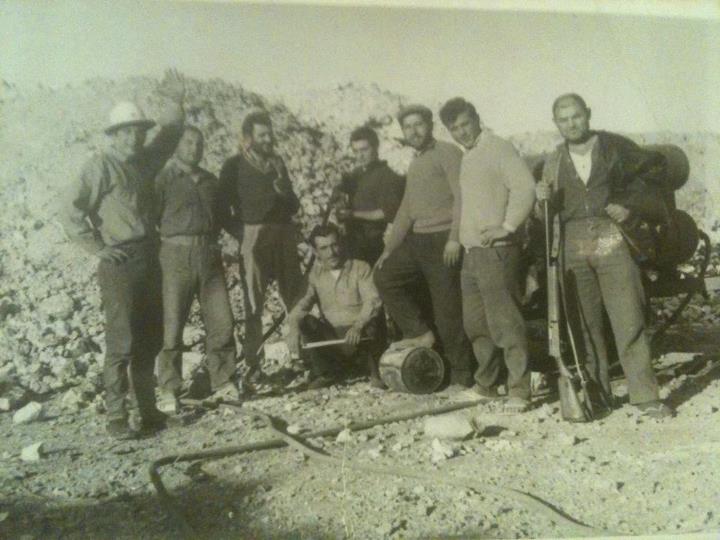 Coober Pedy miners c1960