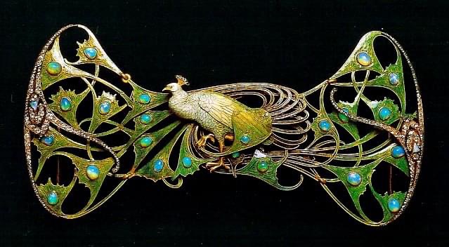 Lalique-opal-studded-peacock